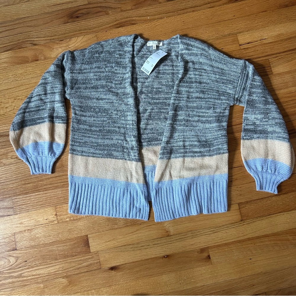 Urban Outfitters Truly Madly Deeply Bri Color Block Cardigan Size S Small New